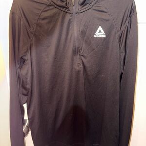 Reebok Black Quarter-Zip Jacket